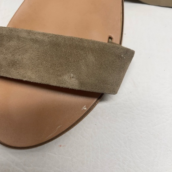 Seychelles womens leather strappy flat sandals size 8 made in Italy - Picture 3 of 6